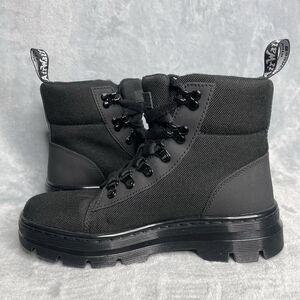 Dr Martens Womens Combs W Poly Lace Up Combat Boots UK  5 / US 7 Black